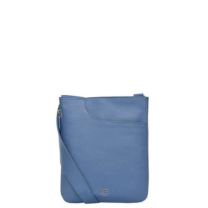 Radley London Pockets Vintage Blue Medium Zip Around Cross Body Bag